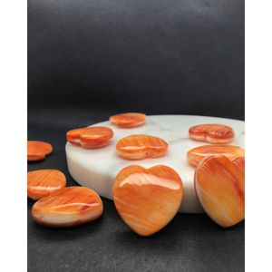 Cuentas Sueltas de Concha de Ostra Espinosa en Forma de Corazón - Product Image 2