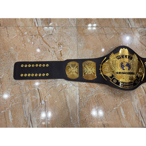 Ceinture de championnat de lutte classique à ailes d'aigle dorées, poids lourd, taille adulte, design authentique avec métal plaqué or - Product Image 3