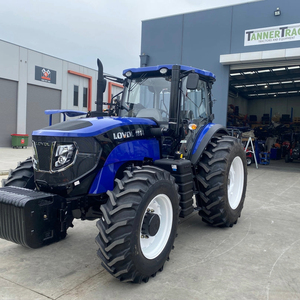 Tractor agrícola de alta potencia 4WD Lovol con motor diésel y función de toma de fuerza, ideal para arado y cosecha de labranza agrícola - Product Image 6