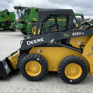 รถตักล้อยาง John Deere 312GR พร้อมเครื่องยนต์ Kubota เกียร์ HYDAC ปั๊มไฮดรอลิก รับประกัน 3 ปี - Product Image 1