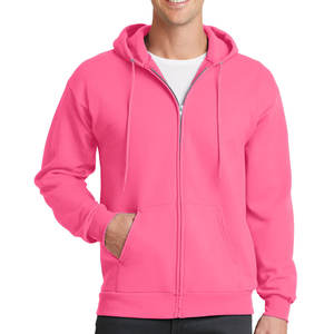 <b>Man</b> Full Zip <b>White</b> Custom Sports <b>Hoodie</b> - Product Image 4