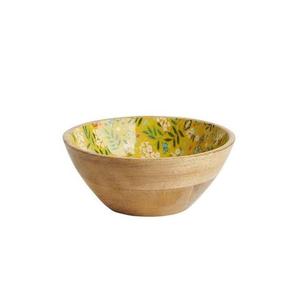 Tazón para Servir de Madera de Mango Ecológico Hecho a Mano con Acabado Natural para el Hogar, Cocina, Mesa de Comedor, Apto para Lavavajillas, para Frutas y Verduras - Product Image 6