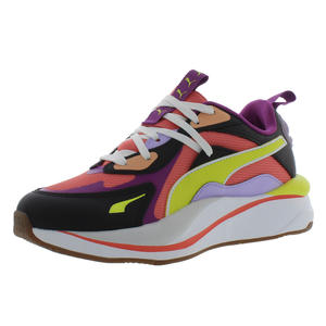 Zapatos Puma Rs Curve Sunset para Mujer Color: Melocotón/Amarillo Nrgy/Negro 100% Auténticos - Product Image 1