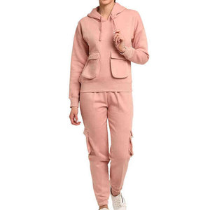 Conjunto personalizado de 2 piezas para correr de alta calidad, conjunto de chándal para correr para mujer, chándales personalizados para mujer - Product Image 3