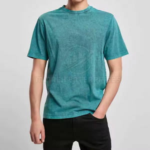 เสื้อยืดผ้าฝ้าย100% ผ้าถักสำหรับผู้ชายผ้าเปียกแห้งเร็วและใส่สบายดีไซน์ล่าสุด - Product Image 1