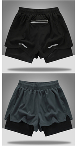 Pantalones Deportivos Personalizados para Hombre, de Alta Calidad, 100% Nailon, Impresión por Transferencia de Calor, Transpirables, Ecológicos, de Secado Rápido, Cintura Media, Diseño Sólido - Product Image 5