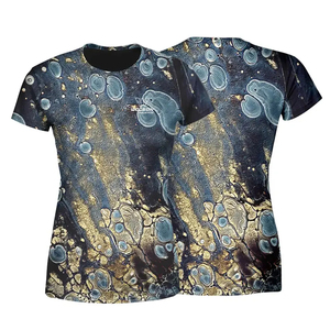 Camiseta con logotipo personalizado para mujer, camiseta transpirable de secado rápido con sublimación para mujer, camisetas de sublimación de talla de EE. UU. para mujer - Product Image 3