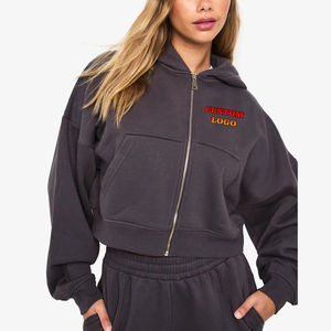 Sudaderas Clásicas, Tops Cortos, Pantalones Casuales de Otoño e Invierno para Mujer, Traje Deportivo Ajustado, Estilo Grunge Urbano con Bolsillos, OE - Product Image 1