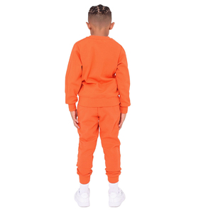 Conjunto Deportivo Infantil de Alta Calidad con Capucha de Forro Polar Vintage, Bordado de Logotipo Personalizado, para Correr en Invierno, Conjuntos Personalizables - Product Image 5