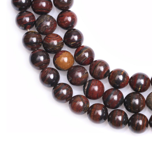 Cuentas de Piedra, Cuentas de Ojo de Tigre de Hierro, Hilo de Cuentas de Piedra, Joyería de Piedra, Piedra Preciosa Suelta y Lisa, Collar Curativo, Cristal Natural al por Mayor - Product Image 4