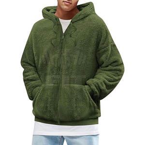 เสื้อมีฮู้ดโอเวอร์ไซส์ของผู้ชายผ้าฝ้ายย้อมสีล้วนมี100% กำหนดได้เองสำหรับฤดูหนาว - Product Image 1