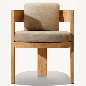 Chaise individuelle en teck de haute qualité, style moderne, idéale pour l'extérieur et résistante aux intempéries, en promotion. - Product Image 5