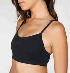 Lo último de 2025, Sujetador deportivo con estampado de leopardo personalizado sostenible, Top de Yoga con múltiples correas y ropa deportiva - Product Image 2