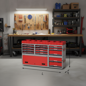 Surtido de matrices para gabinetes de herramientas de lado izquierdo para usuarios zurdos, producto USAG - Product Image 3