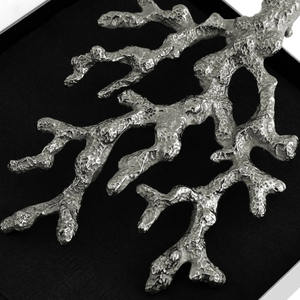 Decoración moderna para el hogar, servilletero elegante de rama de Coral de Metal, nueva tendencia, acento inspirado en la naturaleza, decoración moderna única para el hogar - Product Image 1