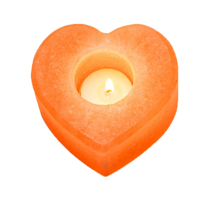 Bougeoirs en sel de l'Himalaya rose antique faits à la main 100% support de lumière naturel sur mesure pour la décoration de la maison de Noël - Product Image 6