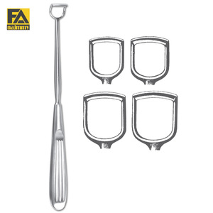 Curette d'adenoides BARNHILL ENT manuelle, certifiée ISO13485, en acier inoxydable - Product Image 2