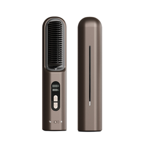 Cepillo Alisador de Cabello Iónico Inalámbrico, Peine Eléctrico para Alisar el Cabello, Herramienta de Peinado Portátil Recargable - Product Image 1