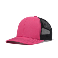 Gorras Trucker Personalizadas OEM para Exteriores, Gorra Snapback de 6 Paneles de Alta Calidad, Lona Lisa con Malla para Hombre