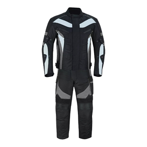 Traje de motocicleta Cordura impermeable para todas las estaciones para hombre con armadura aprobada por la CE Forro térmico a prueba de viento Técnica impresa de talla grande - Product Image 1