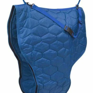 Sac de transport de selle anglais avec parois intérieures rembourrées spacieuses et sangles de transport réglables offrant confort et fiabilité - Product Image 5