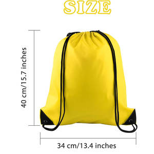 Bolsa de Cordón Moderna con Tela Resistente al Agua y Cómoda para Viajar o para Uso Diario Informal - Product Image 2
