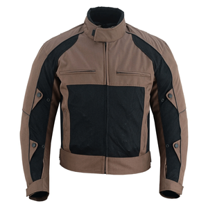 Men's Cordura Breathable Waterproof CE Armoured Textile Motorcycle Jackets Adventuring Windproof Brown Motorbike Jacket For Men - Product Image 1