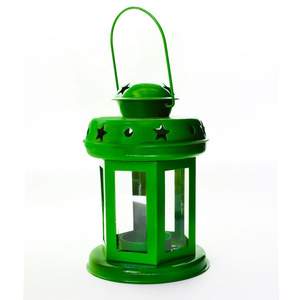 Linternas de Metal estándar para decoración festiva de jardín, farol de Salsa con diseño de acabado multicolor, linternas de vela - Product Image 5