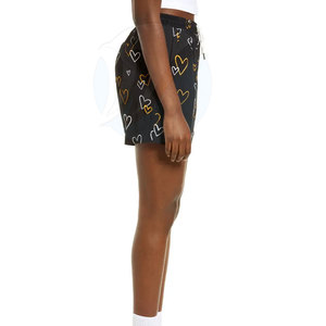 Pantalones cortos de mujer de cintura alta de último diseño cómodos de algodón hechos a la moda característica transpirable - Product Image 3