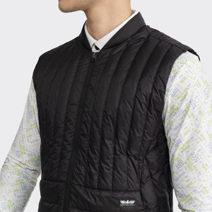 Aristino แจ็คเก็ตกอล์ฟผู้ชายกันน้ำระบายอากาศได้ดีเป็นมิตรกับสิ่งแวดล้อม, แห้งเร็วเสื้อแจ็กเก็ตกอล์ฟเครื่องบินทิ้งระเบิดพอดีตัวปกติสไตล์ฤดูหนาวมีซิปแบบถักคู่ - Product Image 4