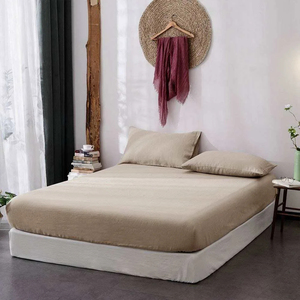 Nueva ropa de cama de lino con textura elegante. Sábanas de lino ultra suaves de última generación para una experiencia de descanso cómoda. - Product Image 3