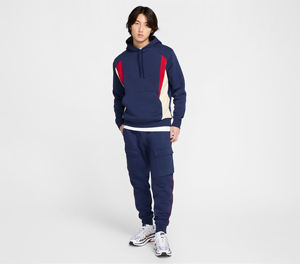 Sweat à capuche d'automne imprimé en 3D avec logo en relief personnalisé de haute qualité pour hommes femmes en coton mélangé - Product Image 6