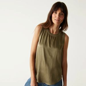 Elegante vestido sin mangas de algodón para mujer: tela suave y transpirable, ideal para salidas a la playa y uso diario, múltiples opciones de color - Product Image 4