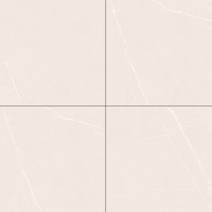Fábrica de Vietnam, azulejos de porcelana de aspecto mármol crema de 600x600mm, losa esmaltada pulida para pared y suelo con baja absorción de agua - Product Image 2