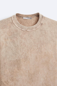 เสื้อยืดคอกลมแขนสั้นผ้าฝ้ายสไตล์วินเทจสำหรับผู้ชายผ้าฝ้าย100% ปรับแต่งได้เหมาะกับชายและหญิง - Product Image 6