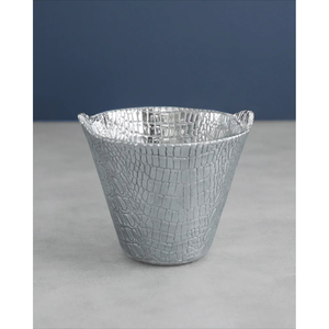 ถังน้ำแข็งโลหะสีเงินถังแช่แชมเปญไวน์ดีไซน์แบบค้อนทันสมัยสำหรับบาร์ร้านอาหารบ้านตู้แช่เครื่องดื่มสำหรับงานเลี้ยง - Product Image 2