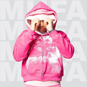 Venta al por mayor de ropa de calle personalizada de alta calidad con cremallera 100% sudaderas con capucha de algodón conjunto con pantalón servicio OEM disponible 2024 - Product Image 1