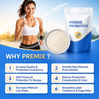 Poudre de probiotiques lyophilisée Lactobacillus Rhamnosus CCFM1119 300 milliards d'UFC/g cliniquement prouvée pour le soutien de la santé digestive