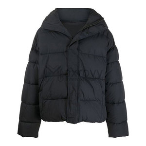 2025 Trendy Winter Bomber <b>Canvas</b> <b>Jacket</b> for Men Comfortable Puffer Style Custom Embroidery Waterproof Breathable Manufacturer's - Product Image 1