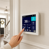 Contrôleur de ventilateur intelligent WiFi Tuya, version CO2, pour ventilateurs ERV/HRV, avec contrôle de la vitesse