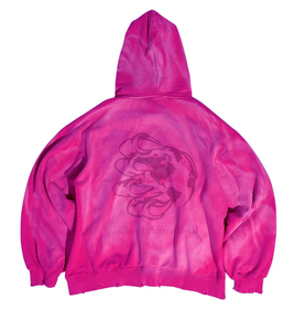 Otoño e Invierno nueva Sudadera con capucha de algodón de alta calidad French Terry personalizada para hombres de gran tamaño con diamantes de imitación Full Star Hoodie - Product Image 3