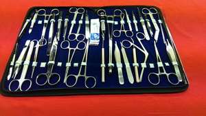 KIT d'instruments dentaires vétérinaires de MICRO chirurgie mineure pour étudiants, 69 pièces - Product Image 2