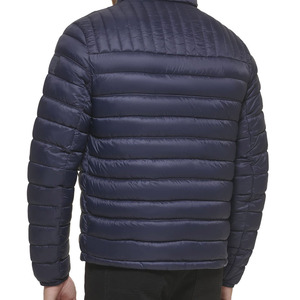 2025 Custom Style <b>Men</b> Wool Puffer <b>Jackets</b> Wholesale Price <b>Long</b> Sleeves Puffer <b>Jackets</b> For Sale - Product Image 3