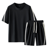 Vêtements de sport d'hiver pour hommes, ensemble sportif 2 pièces, vêtements de sport décontractés, 100% coton, léger, anti-UV, respirant