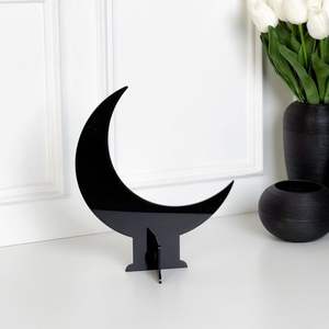 Élégant centre de table d'art islamique fabriqué à la main pour le style de luxe du Ramadan avec fonctions d'éclairage délicates incluses - Product Image 1