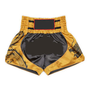 Shorts de Muay Thai y Kick Boxing al por Mayor, Lisos, para Peleas de MMA, con Logotipo Personalizado, en Rosa, Morado, Negro, Rojo, Blanco, Azul Claro, XXL, de Algodón, con Bordado - Product Image 1