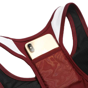 Sujetador deportivo de alta elasticidad, parte superior transpirable, Fitness, mujer, acolchado para correr, Yoga, gimnasio, sujetador corto sin costuras, Sujetador deportivo degradado - Product Image 6