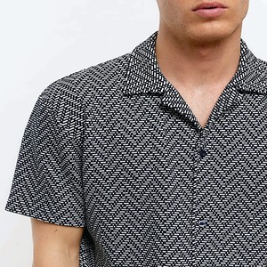 Chemises hawaïennes pour hommes été plage vacances à manches courtes chemises mode impression revers surdimensionné petit haut décontracté vacances vêtements - Product Image 4