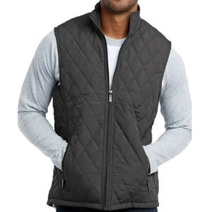 OEM Logo Haute Qualité Extérieur Nylon Nylon Puffer Gilet Hommes Soft Shell Imperméable Hiver Hommes Duvet Personnalisé Veste Puffer - Product Image 1