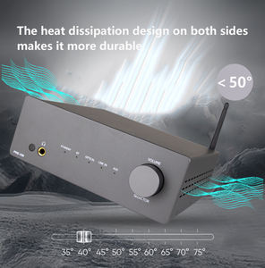 Amplificateur de puissance de haute qualité avec sortie pour caisson de basses, amplificateur stéréo RCA pour la maison, contrôle des basses et des aigus - Product Image 4